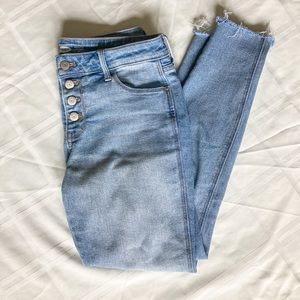 Old navy blue jeans skinny size 4